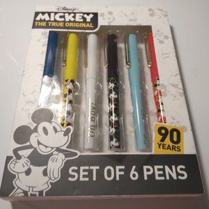 Disney Mickey set of 6 pen's